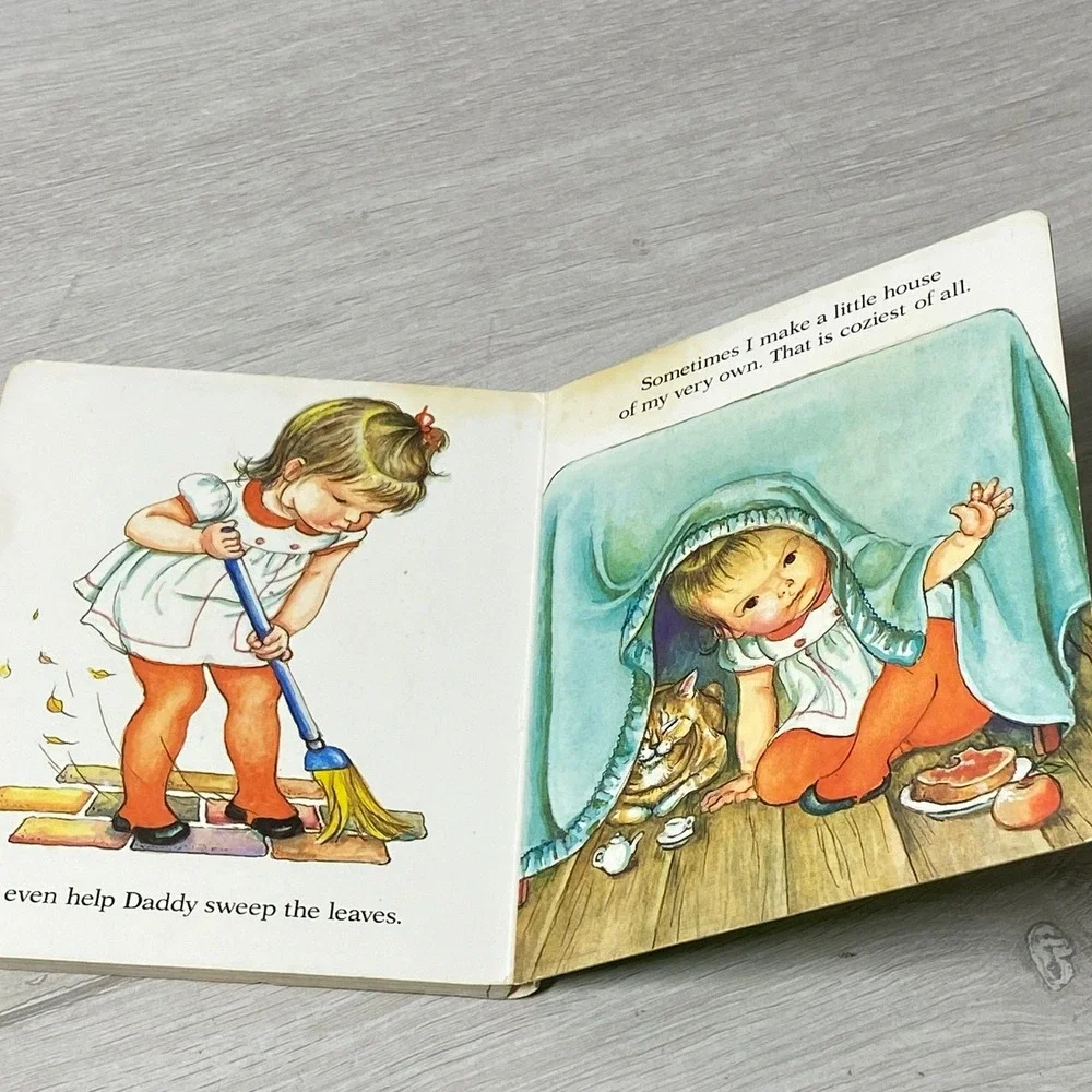 Baby's House Board Book Eloise Wilkin 1985 Vintage Grosset & Dunlap Classic Kids